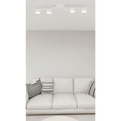 Emibig Taklampa Fragment Stål Vit | Passande för 4x GX53 - Max 12W