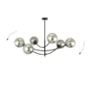 Emibig Taklampa Hunter Stål Svart | Passande för 6x E14 - Max 10W