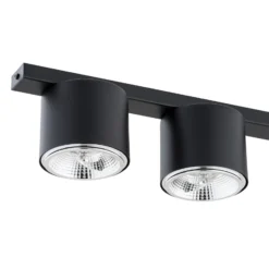 Emibig Taklampa Nano Stål Svart | Passande för 4x GU10 (AR111) - Max 12W