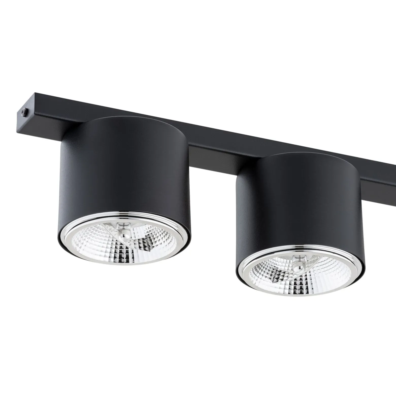 Emibig Taklampa Nano Stål Svart | Passande för 4x GU10 (AR111) - Max 12W