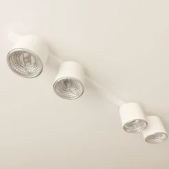 Emibig Taklampa Nano Stål Vit | Passande för 4x GU10 (AR111) - Max 12W