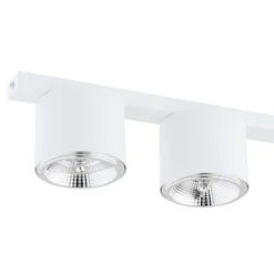 Emibig Taklampa Nano Stål Vit | Passande för 4x GU10 (AR111) - Max 12W