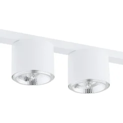 Emibig Taklampa Nano Stål Vit | Passande för 4x GU10 (AR111) - Max 12W