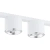 Emibig Taklampa Nano Stål Vit | Passande för 5x GU10 (AR111) - Max 12W