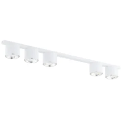 Emibig Taklampa Nano Stål Vit | Passande för 5x GU10 (AR111) - Max 12W