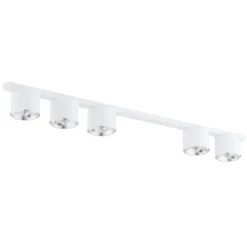 Emibig Taklampa Nano Stål Vit | Passande för 5x GU10 (AR111) - Max 12W