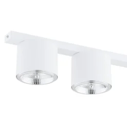 Emibig Taklampa Nano Stål Vit | Passande för 5x GU10 (AR111) - Max 12W