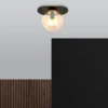 Emibig Taklampa Plaza Stål Svart | Passande för 1x E14 - Max 10W