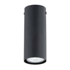 Emibig Taklampa Tecno Stål Svart | Passande för 1x GU10 - Max 8W