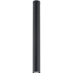 Emibig Taklampa Tecno Stål Svart | Passande för 1x GU10 - Max 8W