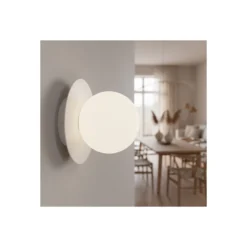 Emibig Vägglampa Americana Stål Vit | Passande för 1x G9 - Max 8W