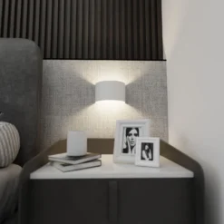 Emibig Vägglampa Fold Stål Vit | Passande för 1x G9 - Max 8W