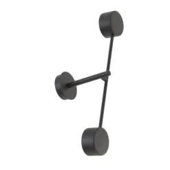 Emibig Vägglampa Natsu Stål Svart | Passande för 2x GX53 - Max 12W