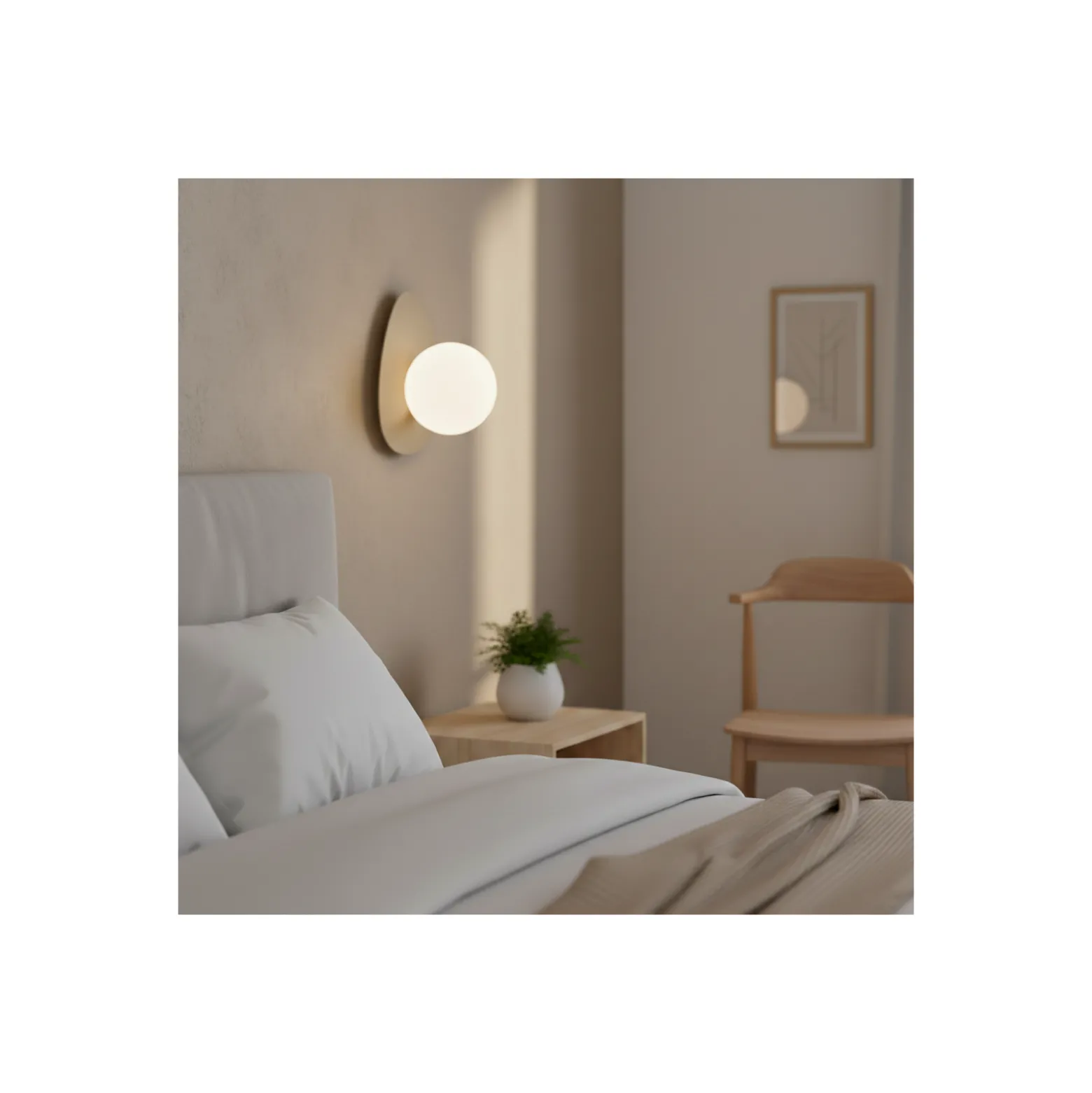 Emibig Vägglampa Ovo Stål Brun | Passande för 1x G9 - Max 8W
