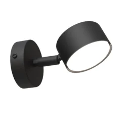 Emibig Vägglampa Sora Stål Svart | Passande för 1x GX53 - Max 12W