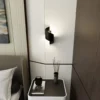 Emibig Vägglampa Spiner Stål Svart | Passande för 1x G9 - Max 8W