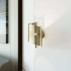 Emibig Vägglampa Spiral Stål Guld | Passande för 1x G9 - Max 8W