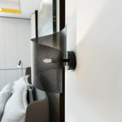 Emibig Vägglampa Spiral Stål Svart | Passande för 1x G9 - Max 8W