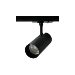 1-Fas Rail Spot Cylinder Svart | Passande för GU10