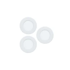 Flerpack 3x Eglo Infälld Spot Fueva 6 Plast Vit 11.1W 1350lm - 827-840-865 CCT