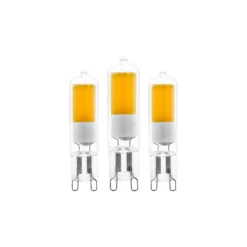 Flerpack 3x Eglo LED Capsule G9 Klar 6W 200lm - 830 Varm Vit | Ersättare 15W