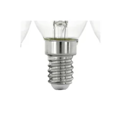 Flerpack 3x Eglo LED Kronljus E14 Filament Klar 21W 806lm - 827 Extra Varm Vit | Ersättare 60W