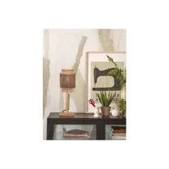 Good&Mojo Bordslampa Bhutan Bambu Brun | Passande för 1x E27
