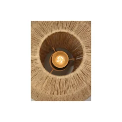 Good&Mojo Bordslampa Iguazu Textil Brun L | Passande för 1x E27
