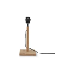 Good&Mojo Bordslampa Iguazu Textil Brun S | Passande för 1x E27