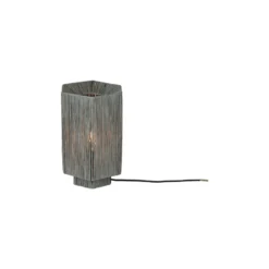 Good&Mojo Bordslampa Panama Rotting Grå L | Passande för 1x E27