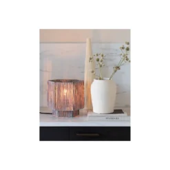 Good&Mojo Bordslampa Panama Rotting Grå S | Passande för 1x E27