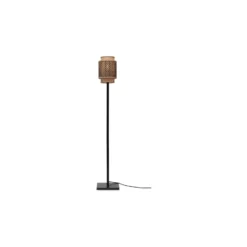 Good&Mojo Golvlampa Bhutan Bambu Brun | Passande för 1x E27