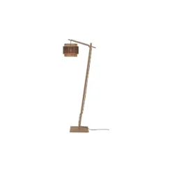 Good&Mojo Golvlampa Bhutan Bambu Brun S | Passande för 1x E27