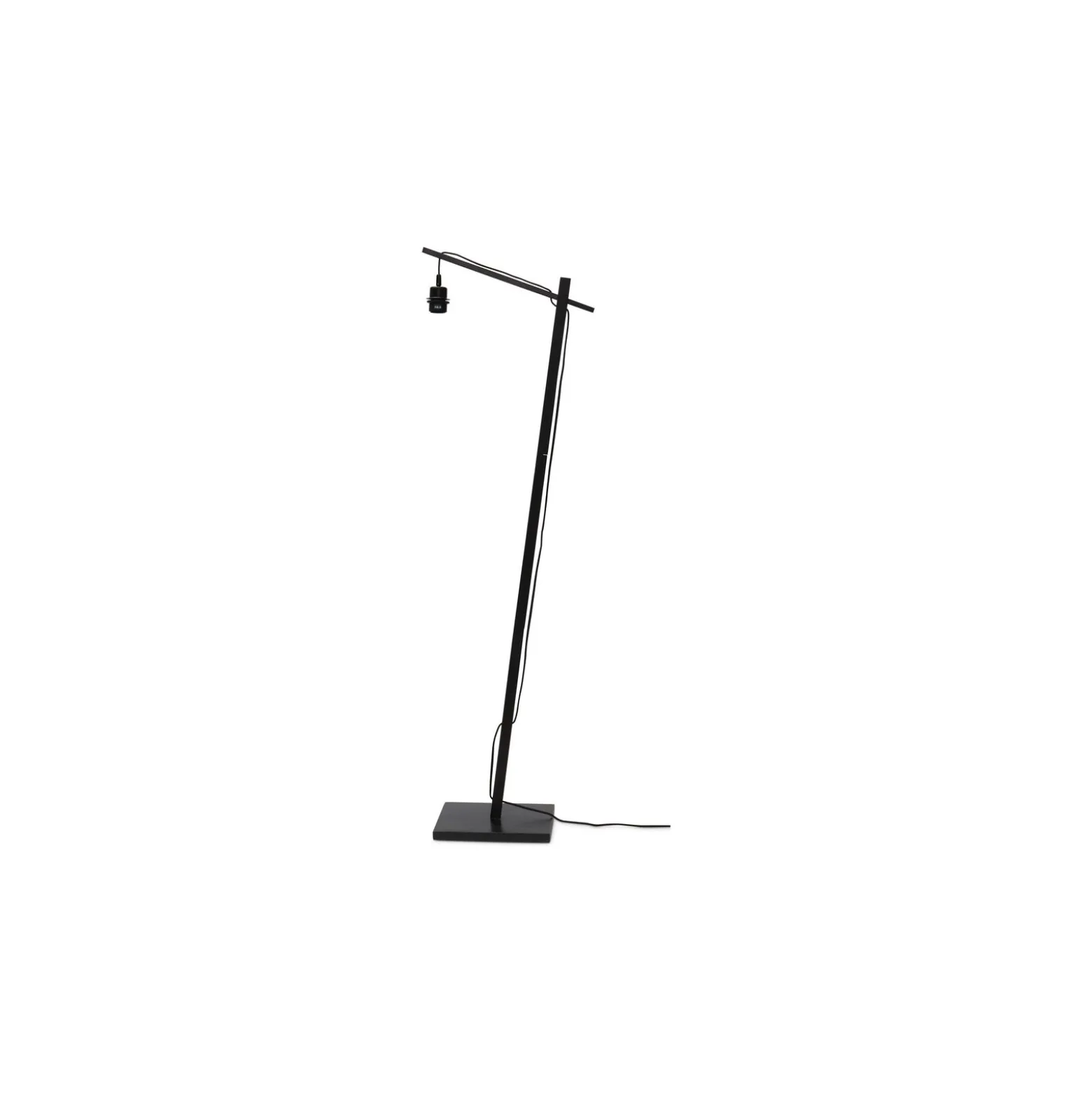 Good&Mojo Golvlampa Bhutan Bambu Brun S | Passande för 1x E27