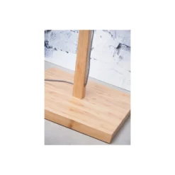 Good&Mojo Golvlampa Bhutan Bambu Svart S | Passande för 1x E27