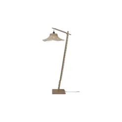 Good&Mojo Golvlampa Ibiza Bambu Brun | Passande för 1x E27