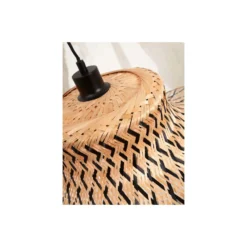 Good&Mojo Golvlampa Ibiza Bambu Brun | Passande för 1x E27