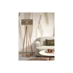 Good&Mojo Golvlampa Java Bambu Brun | Passande för 1x E27
