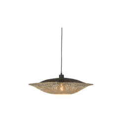Good&Mojo Pendellampa Kalimantan Bambu Svart S | Passande för 1x E27
