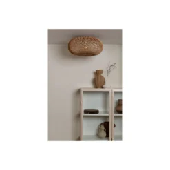 Good&Mojo Taklampa Arizona Rattan Natural S | Passande för 1x E27