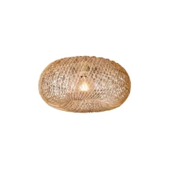 Good&Mojo Taklampa Arizona Rattan Natural S | Passande för 1x E27