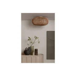 Good&Mojo Taklampa Arizona Rattan Natural S | Passande för 1x E27