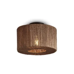 Good&Mojo Taklampa Iguazu Jute Brun | Passande för 1x E27