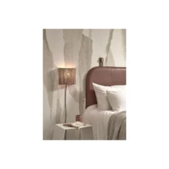 Good&Mojo Vägglampa Iguazu Jute Brun S | Passande för 1x E27