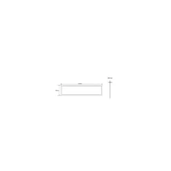 Interlight LED Panel Thinq Dream+ 30W 4200lm - 930-935-940 CCT | 120x30cm - UGR <19 - Dali Dimbar - incl. Drivdon & PIR Sensor