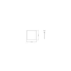 Interlight LED Panel Thinq Dream+ 830-835-840 CCT | 60x60cm - UGR <19 incl. PIR Sensor