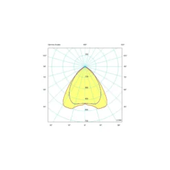 Interlight LED-skenbelysning Orion Svart 29W 5600lm 80D - 830 Varm Vit
