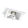 LED Downlight Wallwasher Wally Maxi Vit 46W 6300lm 70x75D - 830 Varm Vit