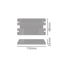 Ledvance Bulkhead Combo Runda Nöd KIT