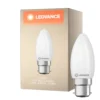 Ledvance Classic LED B22 Kronljus Matt 3.4W 470lm - 827 Extra Varm Vit | Dimbar - Ersättare 40W